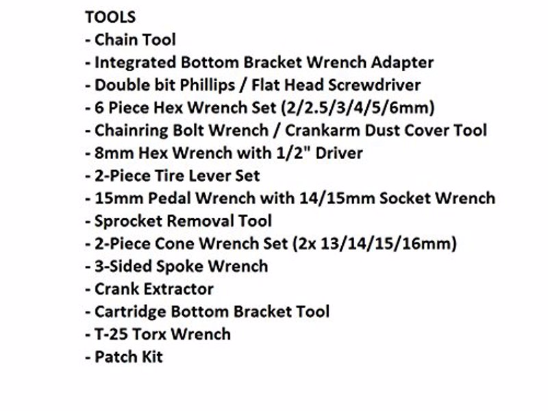 Spin Doctor Essential Bicycle Tool Kit