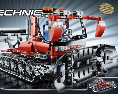 LEGO Technic Snow Groomer - Construct your own snow groomer!