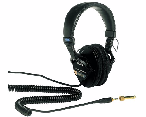 Sony MDR7506 Professional Large Diaphragm Headphone - Headphones perfect for use in the studio