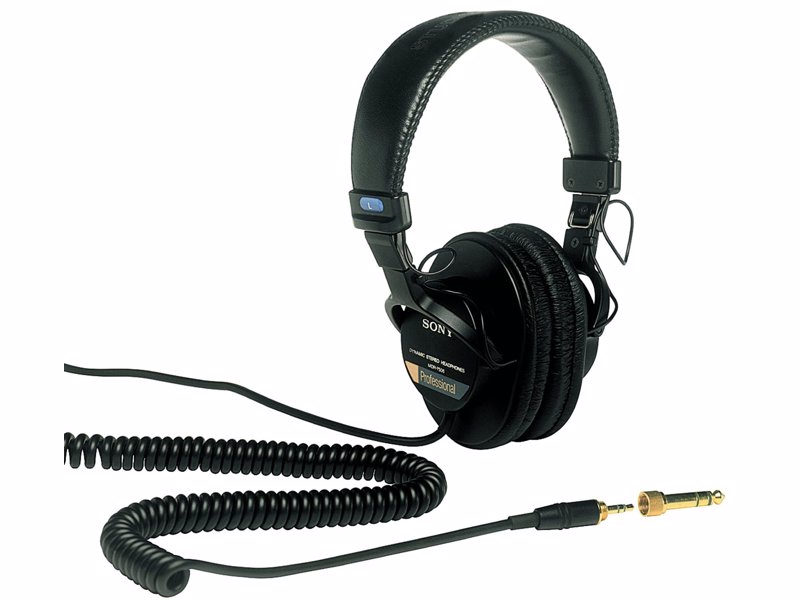 Sony MDR7506 Professional Large Diaphragm Headphone - Headphones perfect for use in the studio