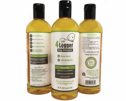 Organic Dog Shampoo - Pamper your pooch with this organic all natural dog shampoo