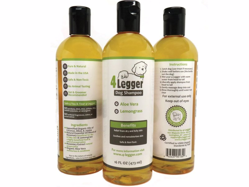 Organic Dog Shampoo - Pamper your pooch with this organic all natural dog shampoo