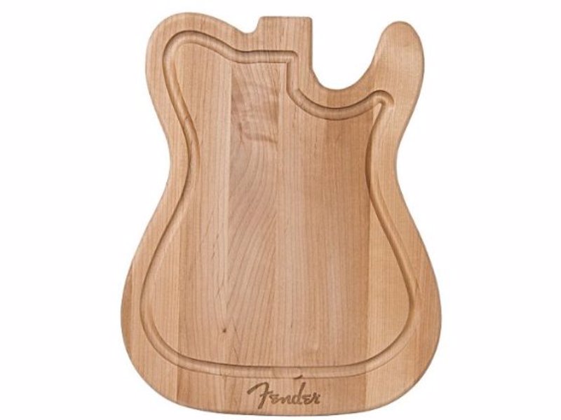 Fender Guitar Body Cutting Board - Practice your chops in the kitchen with these Fender guitar body cutting boards