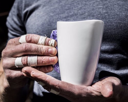 Rock Climbing Mug - Chalk up and try this rock climbing mugs for your next cup of coffee