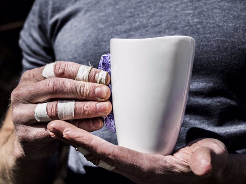 Rock Climbing Mug - Chalk up and try this rock climbing mugs for your next cup of coffee