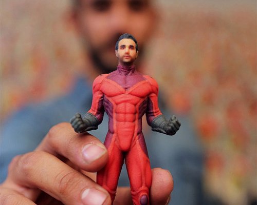 Personalized Superhero Figurine