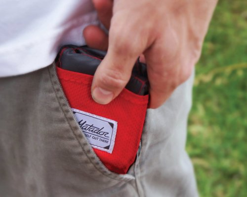 Ultra Compact Pocket Blanket - Pocket sized, water repellent blanket, big enough for two people for the beach, park, festivals