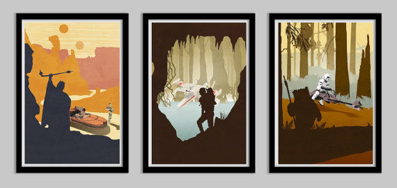 star wars art prints