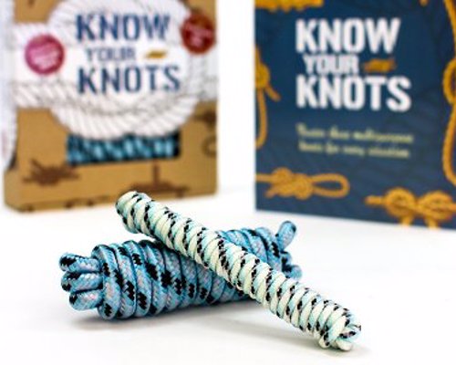 Knot Learning Kit - Learn the most practical knots and their uses, great for climbing, sailing, camping