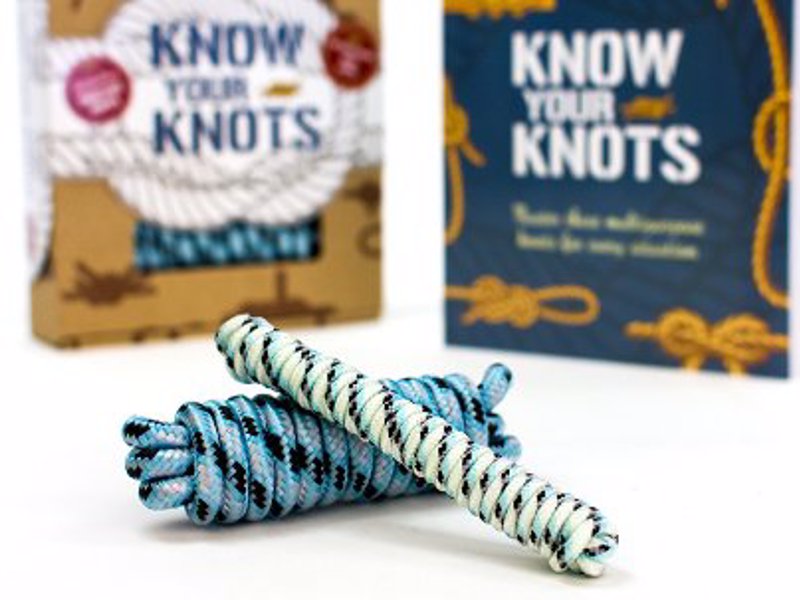 Knot Learning Kit - Learn the most practical knots and their uses, great for climbing, sailing, camping