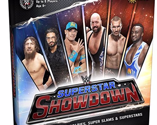 WWE Superstar Showdown Board Game - Dominate the ring in a game of  exciting card play with heart-pounding miniature combat