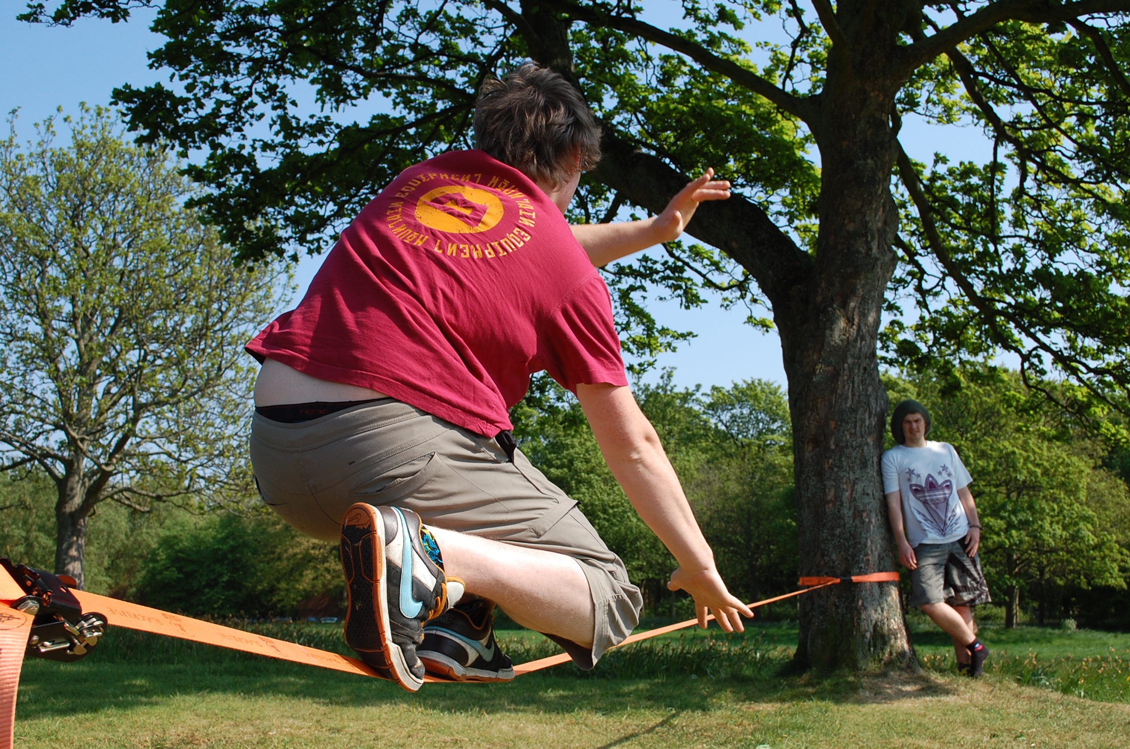 SlackWire Slackline - Tree-Friendly Slack Line Kit