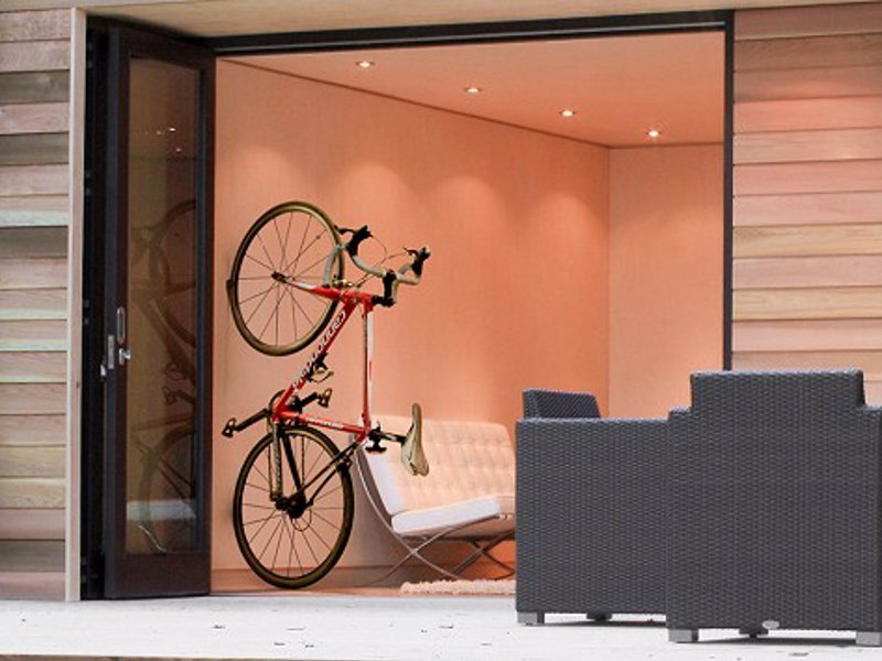 CLUG Minimalist Bike Rack - The world's smallest bike rack