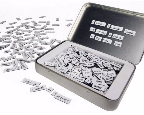 The Original Magnetic Poetry - Be a poet, and know it - in your own kitchen