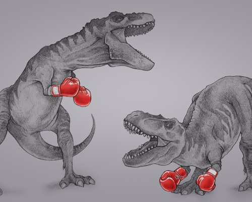 T-Rex Boxing T-Shirt