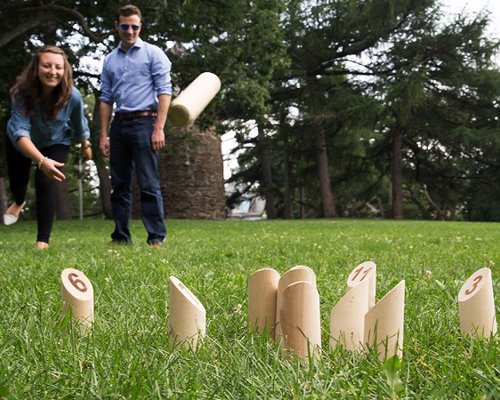 Molkky - The #1 Outdoor Game In Europe - You never knew you could have so much fun throwing blocks of wood at other blocks of wood