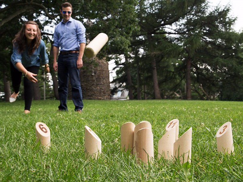 Molkky - The #1 Outdoor Game In Europe - You never knew you could have so much fun throwing blocks of wood at other blocks of wood