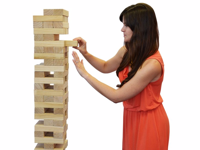 Giant Jenga - Giant outdoor version of the classic tumbling tower game
