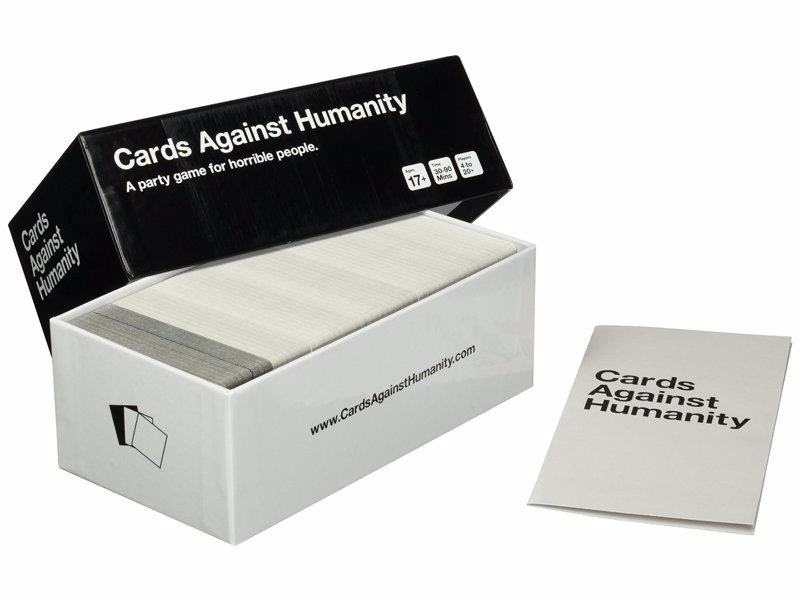 Cards Against Humanity - The immensely popular card game, strictly for people with a quite questionable, adult sense of humor