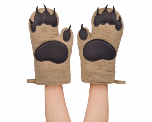 Bear Hands Oven Mitts - Don't use your bare hands, use... BEAR hands