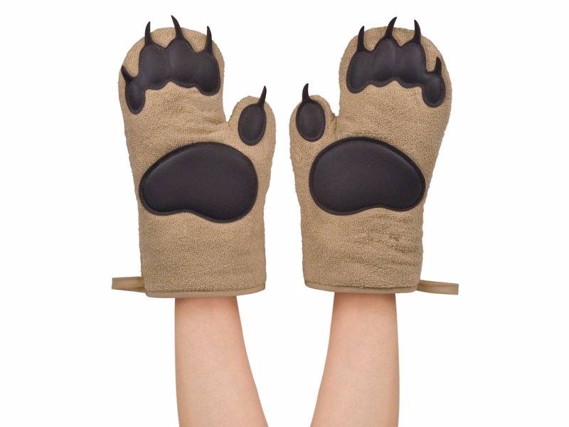 Bear Hands Oven Mitts - Don't use your bare hands, use... BEAR hands