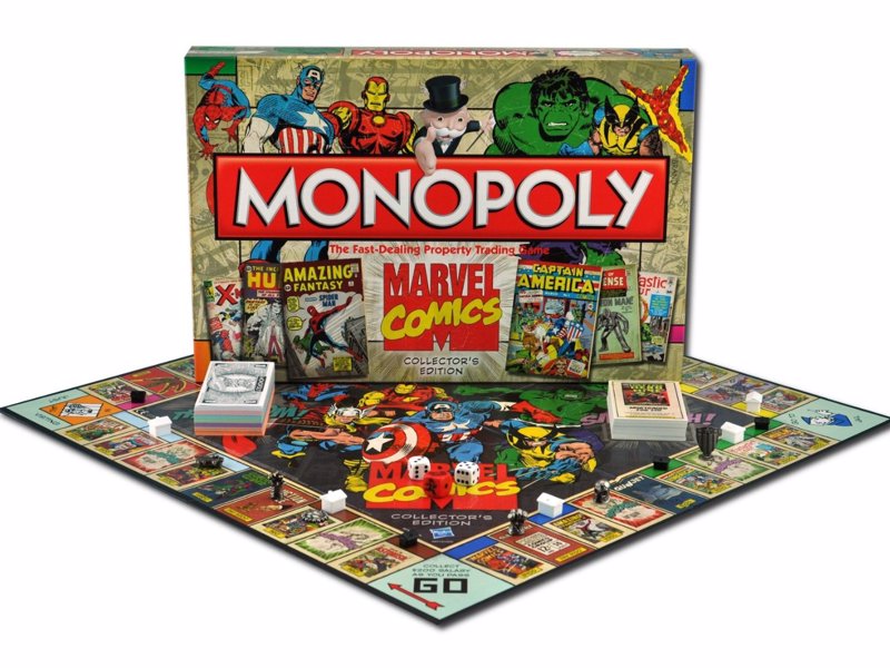 Marvel Comics Monopoly - Marvel Comics Collector's Edition of the classic board game